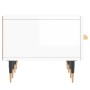 Mueble de TV madera de ingeniería blanco brillo 150x36x30 cm de vidaXL, Muebles TV - Ref: Foro24-829134, Precio: 95,05 €, Des...