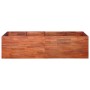 Arriate de madera de acacia 200x50x50 cm en Macetas y jardineras | Comprar online en Foru.es