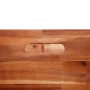 Arriate de madera de acacia 200x50x50 cm en Macetas y jardineras | Comprar online en Foru.es