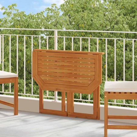 Mesa para terraza bistró madera maciza de acacia 90x50x75 cm en Mesas de jardín | Comprar online en Foru.es
