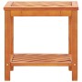Mesa auxiliar de madera maciza acacia 45x33x45 cm en Mesas auxiliares | Comprar online en Foru.es