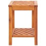 Mesa auxiliar de madera maciza acacia 45x33x45 cm en Mesas auxiliares | Comprar online en Foru.es