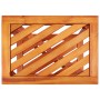 Mesa auxiliar de madera maciza acacia 45x33x45 cm en Mesas auxiliares | Comprar online en Foru.es