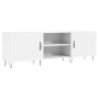 Mueble para TV madera de ingeniería blanco 150x30x50 cm de vidaXL, Muebles TV - Ref: Foro24-829092, Precio: 88,27 €, Descuent...