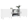 Mueble para TV madera de ingeniería blanco 150x30x50 cm de vidaXL, Muebles TV - Ref: Foro24-829092, Precio: 88,27 €, Descuent...