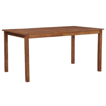 Mesa de jardín madera maciza de acacia 150x90x74 cm en Mesas de jardín | Comprar online en Foru.es