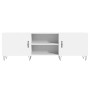 Mueble para TV madera de ingeniería blanco 150x30x50 cm de vidaXL, Muebles TV - Ref: Foro24-829092, Precio: 88,27 €, Descuent...