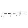 Mueble de TV madera de ingeniería blanco brillo 150x36x30 cm de vidaXL, Muebles TV - Ref: Foro24-829150, Precio: 92,07 €, Des...