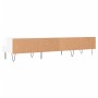Mueble de TV madera de ingeniería blanco brillo 150x36x30 cm de vidaXL, Muebles TV - Ref: Foro24-829150, Precio: 92,07 €, Des...