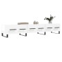 Mueble de TV madera de ingeniería blanco brillo 150x36x30 cm de vidaXL, Muebles TV - Ref: Foro24-829174, Precio: 118,94 €, De...