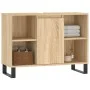 Mueble de baño madera de ingeniería roble Sonoma 80x33x60 cm de vidaXL, Tocadores de baño - Ref: Foro24-831639, Precio: 68,67...