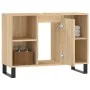 Mueble de baño madera de ingeniería roble Sonoma 80x33x60 cm de vidaXL, Tocadores de baño - Ref: Foro24-831639, Precio: 68,67...