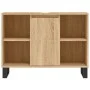 Mueble de baño madera de ingeniería roble Sonoma 80x33x60 cm de vidaXL, Tocadores de baño - Ref: Foro24-831639, Precio: 68,67...