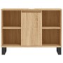 Mueble de baño madera de ingeniería roble Sonoma 80x33x60 cm de vidaXL, Tocadores de baño - Ref: Foro24-831639, Precio: 69,49...
