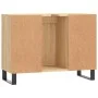 Mueble de baño madera de ingeniería roble Sonoma 80x33x60 cm de vidaXL, Tocadores de baño - Ref: Foro24-831639, Precio: 68,67...