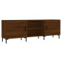Mueble de TV madera de ingeniería roble marrón 150x30x50 cm de vidaXL, Muebles TV - Ref: Foro24-829107, Precio: 107,30 €, Des...