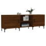 Mueble de TV madera de ingeniería roble marrón 150x30x50 cm de vidaXL, Muebles TV - Ref: Foro24-829107, Precio: 107,30 €, Des...