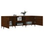 Mueble de TV madera de ingeniería roble marrón 150x30x50 cm de vidaXL, Muebles TV - Ref: Foro24-829107, Precio: 107,30 €, Des...