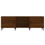 Mueble de TV madera de ingeniería roble marrón 150x30x50 cm de vidaXL, Muebles TV - Ref: Foro24-829107, Precio: 107,30 €, Des...