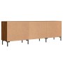 Mueble de TV madera de ingeniería roble marrón 150x30x50 cm de vidaXL, Muebles TV - Ref: Foro24-829107, Precio: 107,30 €, Des...