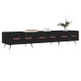 Mueble de TV madera de ingeniería negro 150x36x30 cm de vidaXL, Muebles TV - Ref: Foro24-829125, Precio: 111,28 €, Descuento: %