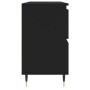 Mueble de baño madera de ingeniería negro 80x33x60 cm de vidaXL, Tocadores de baño - Ref: Foro24-831645, Precio: 76,96 €, Des...