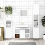 Mueble de baño madera de ingeniería blanco 80x33x60 cm de vidaXL, Tocadores de baño - Ref: Foro24-831620, Precio: 51,55 €, De...