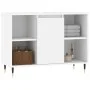 Mueble de baño madera de ingeniería blanco 80x33x60 cm de vidaXL, Tocadores de baño - Ref: Foro24-831620, Precio: 51,55 €, De...