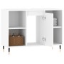 Mueble de baño madera de ingeniería blanco 80x33x60 cm de vidaXL, Tocadores de baño - Ref: Foro24-831620, Precio: 52,08 €, De...