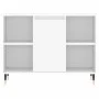 Mueble de baño madera de ingeniería blanco 80x33x60 cm de vidaXL, Tocadores de baño - Ref: Foro24-831620, Precio: 51,55 €, De...