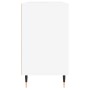 Mueble de baño madera de ingeniería blanco 80x33x60 cm de vidaXL, Tocadores de baño - Ref: Foro24-831620, Precio: 52,08 €, De...