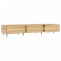 Mueble de TV madera de ingeniería roble Sonoma 150x36x30 cm de vidaXL, Muebles TV - Ref: Foro24-829135, Precio: 94,38 €, Desc...