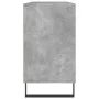 Mueble de baño madera de ingeniería gris hormigón 80x33x60 cm de vidaXL, Tocadores de baño - Ref: Foro24-831640, Precio: 60,0...