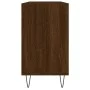 Mueble de baño madera de ingeniería roble marrón 80x33x60 cm de vidaXL, Tocadores de baño - Ref: Foro24-831635, Precio: 57,86...