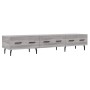 Mueble de TV madera de ingeniería gris Sonoma 150x36x30 cm de vidaXL, Muebles TV - Ref: Foro24-829170, Precio: 96,17 €, Descu...
