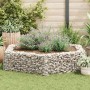 Arriate hexagonal de gaviones 200x173x40 cm en Macetas y jardineras | Comprar online en Foru.es