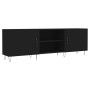 Mueble para TV madera de ingeniería negro 150x30x50 cm de vidaXL, Muebles TV - Ref: Foro24-829093, Precio: 85,00 €, Descuento: %
