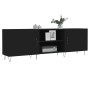 Mueble para TV madera de ingeniería negro 150x30x50 cm de vidaXL, Muebles TV - Ref: Foro24-829093, Precio: 85,00 €, Descuento: %
