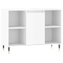 Mueble de baño madera de ingeniería blanco brillo 80x33x60 cm de vidaXL, Tocadores de baño - Ref: Foro24-831622, Precio: 63,3...