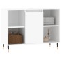 Mueble de baño madera de ingeniería blanco brillo 80x33x60 cm de vidaXL, Tocadores de baño - Ref: Foro24-831622, Precio: 63,3...