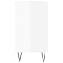 Mueble de baño madera de ingeniería blanco brillo 80x33x60 cm de vidaXL, Tocadores de baño - Ref: Foro24-831630, Precio: 53,6...