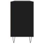 Mueble de baño madera de ingeniería negro 80x33x60 cm de vidaXL, Tocadores de baño - Ref: Foro24-831629, Precio: 58,50 €, Des...
