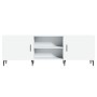 Mueble para TV madera de ingeniería blanco 150x30x50 cm de vidaXL, Muebles TV - Ref: Foro24-829108, Precio: 94,74 €, Descuent...