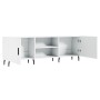 Mueble para TV madera de ingeniería blanco 150x30x50 cm de vidaXL, Muebles TV - Ref: Foro24-829108, Precio: 94,74 €, Descuent...