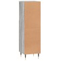 Armario de baño madera contrachapada gris Sonoma 30x30x100 cm de vidaXL, Tocadores de baño - Ref: Foro24-831554, Precio: 49,1...