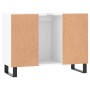 Mueble de baño madera de ingeniería blanco 80x33x60 cm de vidaXL, Tocadores de baño - Ref: Foro24-831660, Precio: 88,10 €, De...