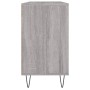 Mueble de baño madera de ingeniería gris Sonoma 80x33x60 cm de vidaXL, Tocadores de baño - Ref: Foro24-831634, Precio: 58,50 ...