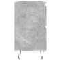 Mueble de baño madera de ingeniería gris hormigón 80x33x60 cm de vidaXL, Tocadores de baño - Ref: Foro24-831656, Precio: 75,8...
