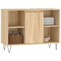 Mueble de baño madera de ingeniería roble Sonoma 80x33x60 cm de vidaXL, Tocadores de baño - Ref: Foro24-831631, Precio: 60,45...