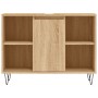Mueble de baño madera de ingeniería roble Sonoma 80x33x60 cm de vidaXL, Tocadores de baño - Ref: Foro24-831631, Precio: 60,45...